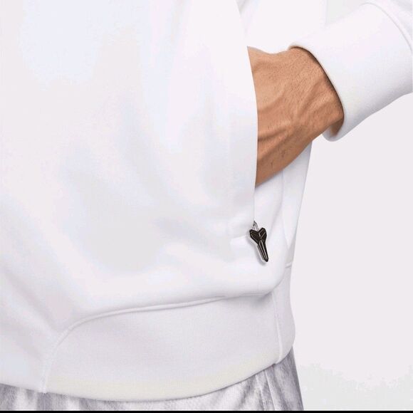 New Nike Kobe Bryant Halo White Mamba Full Zip Jacket FZ0936-100 Men Size XL - Picture 6 of 10